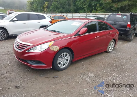 2014 Hyundai Sonata Gls из США, поврежденный, VIN 5NPEB4AC8EH875739